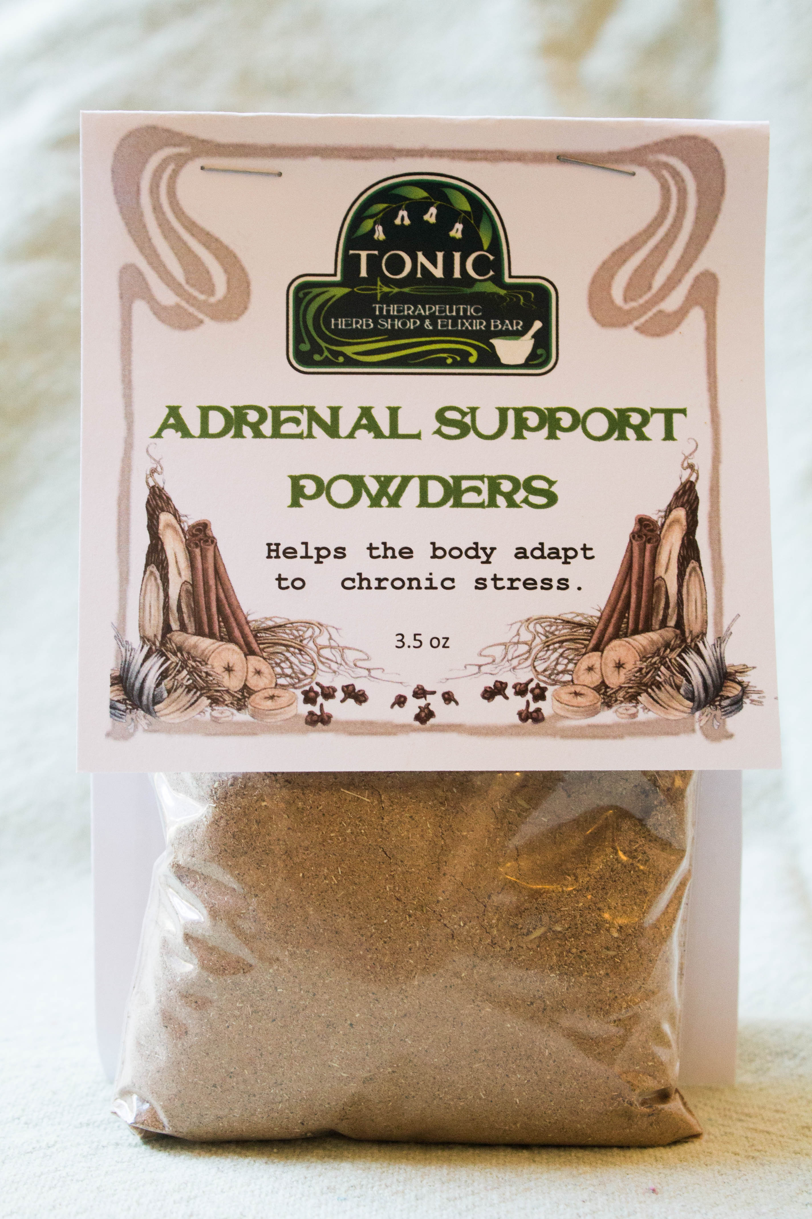 Adrenal Support Powders Tonic Herb Shop